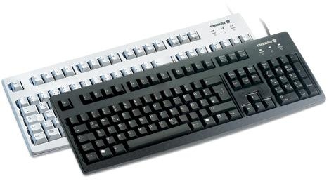 Cherry Classic Line G83 6105 - Tastatur - Laser - 105 Tasten AZERTY - Schwarz