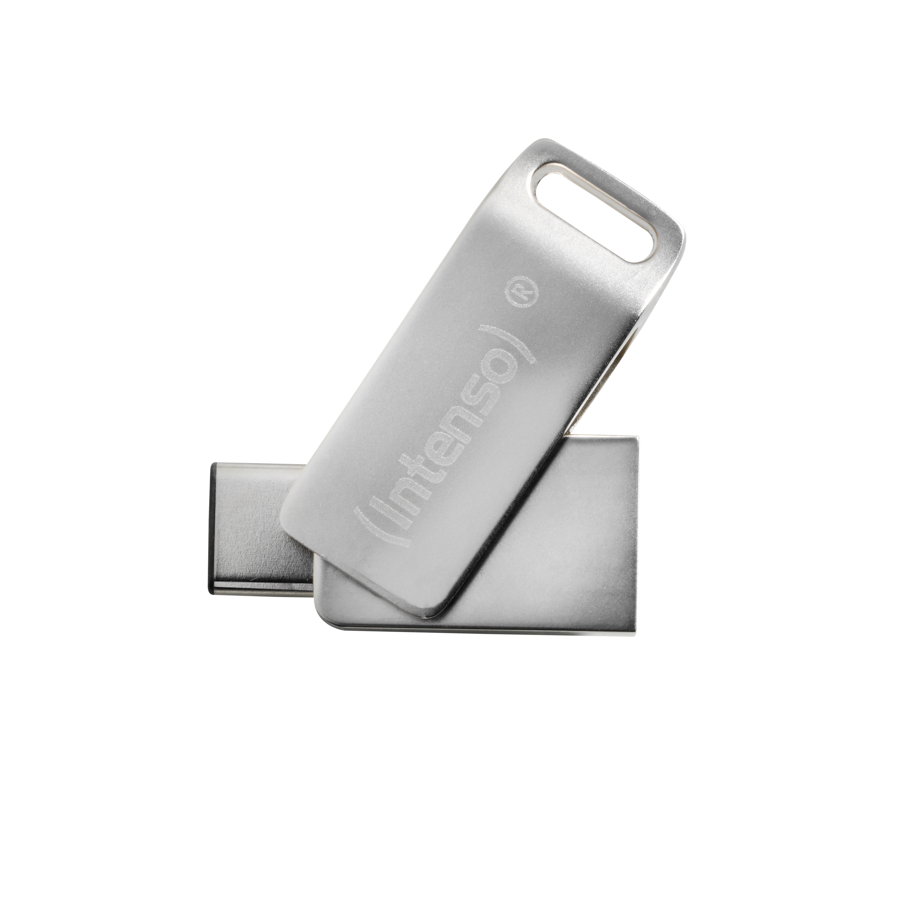 Intenso cMobile Line - 32 GB - USB Type-A / USB Type-C - 3.2 Gen 1 (3.1 Gen 1) - 70 MB/s - Drehring - Silber