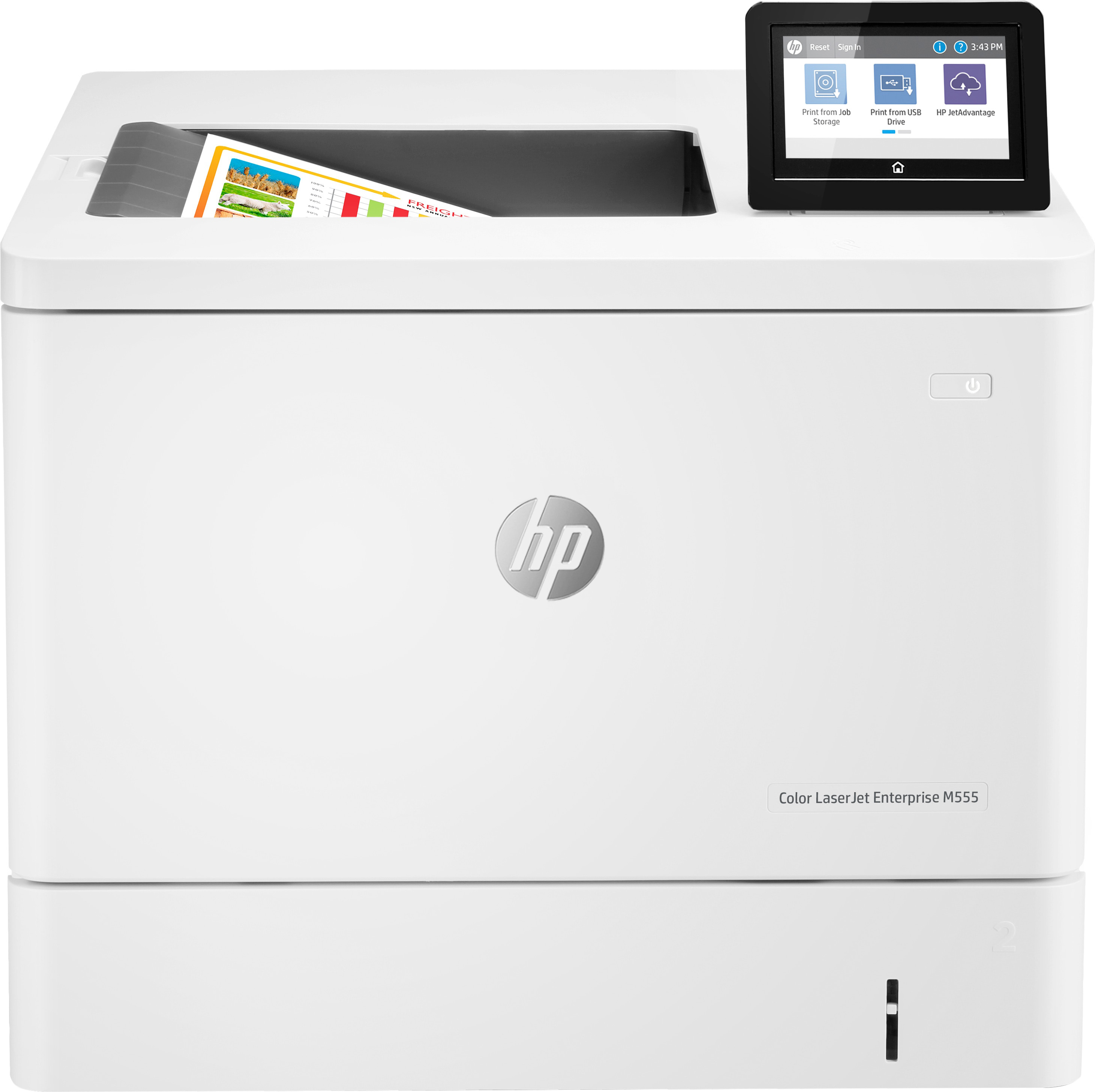 HP Color LaserJet Enterprise M555dn - Laser - Farbe - 1200 x 1200 DPI - A4 - 38 Seiten pro Minute - Doppeltdruck