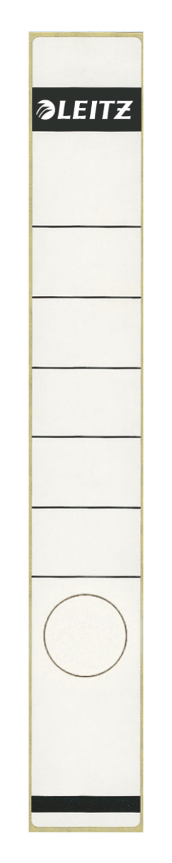 Esselte Leitz Rückenschilder für Standard- und Hartpappe-Ordner - Weiß - Rechteck - Ringordner - Papier - 39 mm - 285 mm