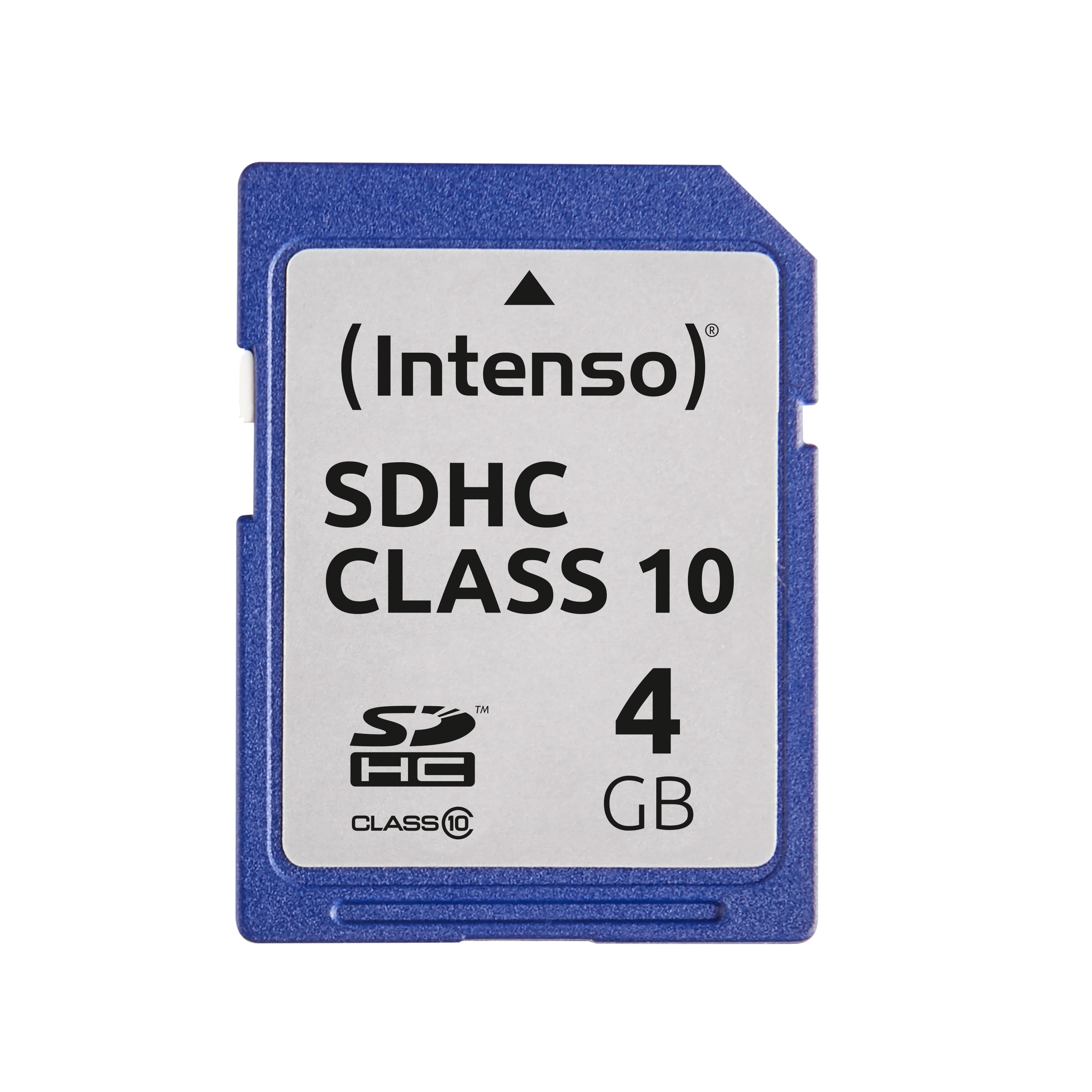 Intenso SD Karte Class 10 - 4 GB - SDHC - Klasse 10 - 20 MB/s - 12 MB/s - Schwarz