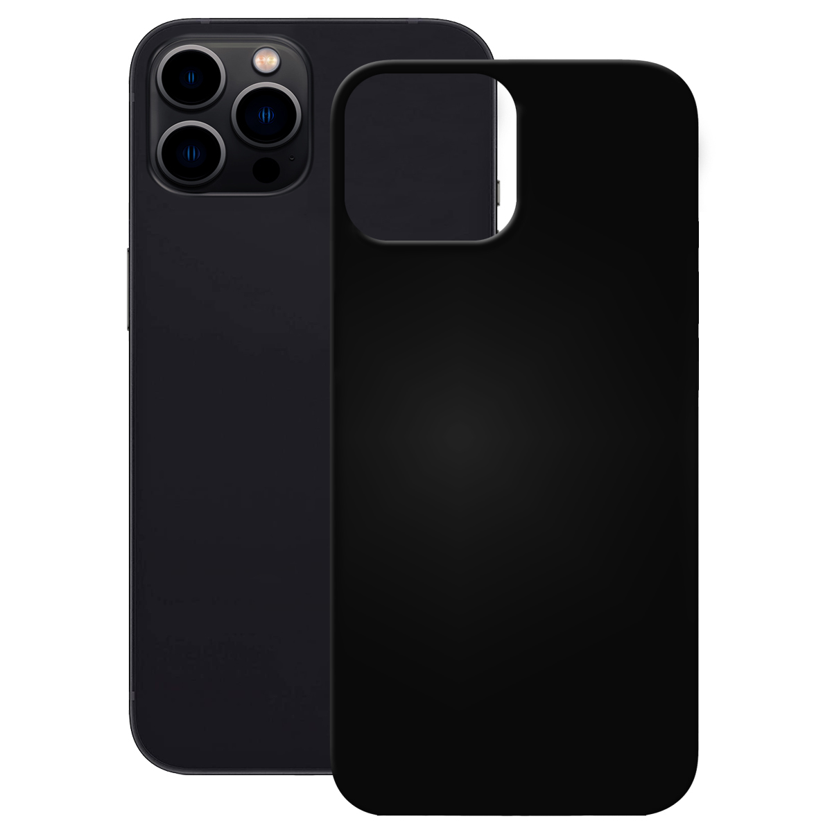 PEDEA Soft TPU Case für iPhone 2021 6.1 PRO schwarz