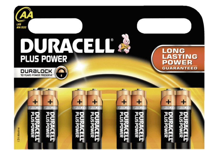 Duracell 017764 - Einwegbatterie - AA - Alkali - 1,5 V - 8 Stück(e) - Sichtverpackung