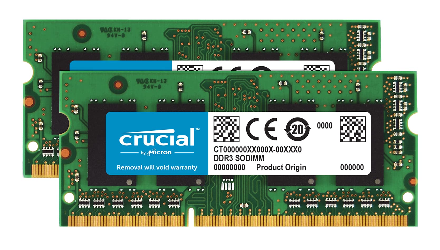 Crucial 8GB PC3-12800 Kit - 8 GB - 2 x 4 GB - DDR3 - 1600 MHz - 204-pin SO-DIMM