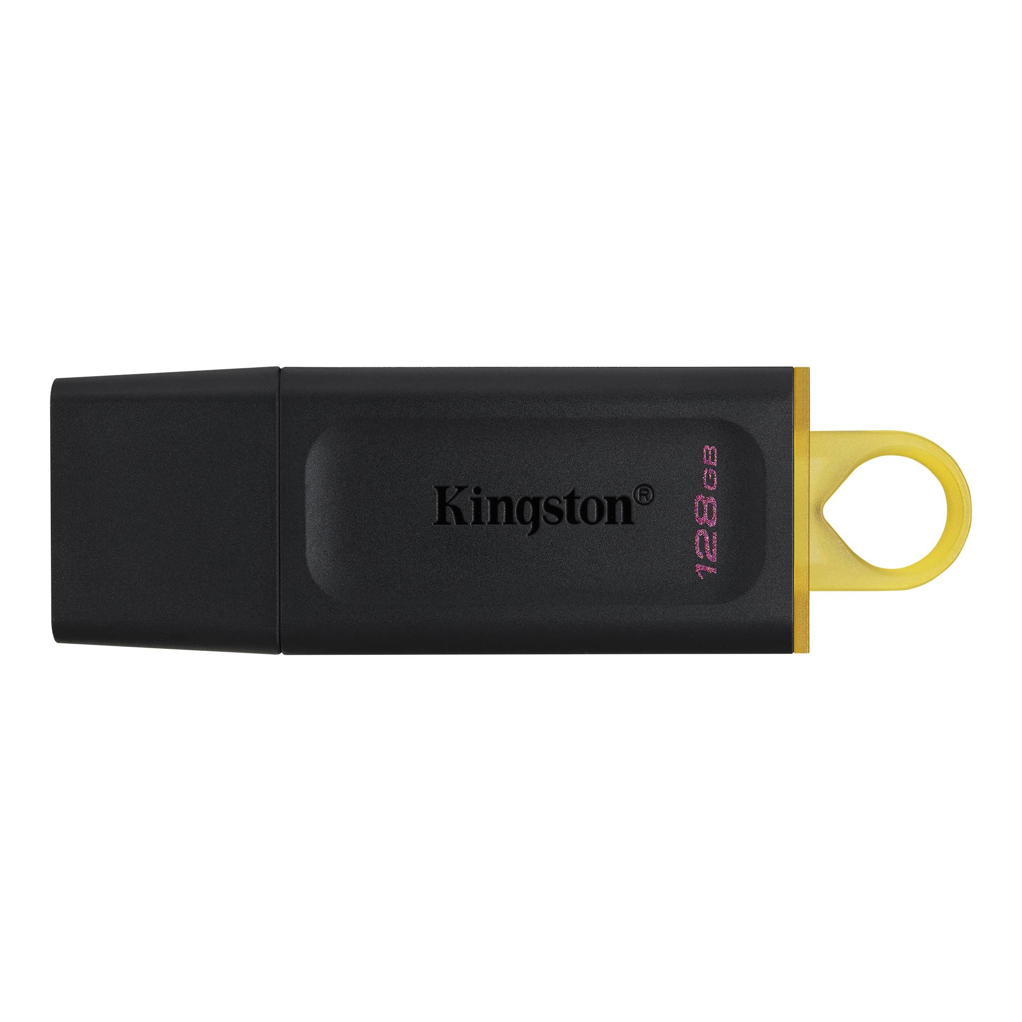 Kingston DataTraveler Exodia - 128 GB - USB Typ-A - 3.2 Gen 1 (3.1 Gen 1) - Kappe - 11 g - Schwarz