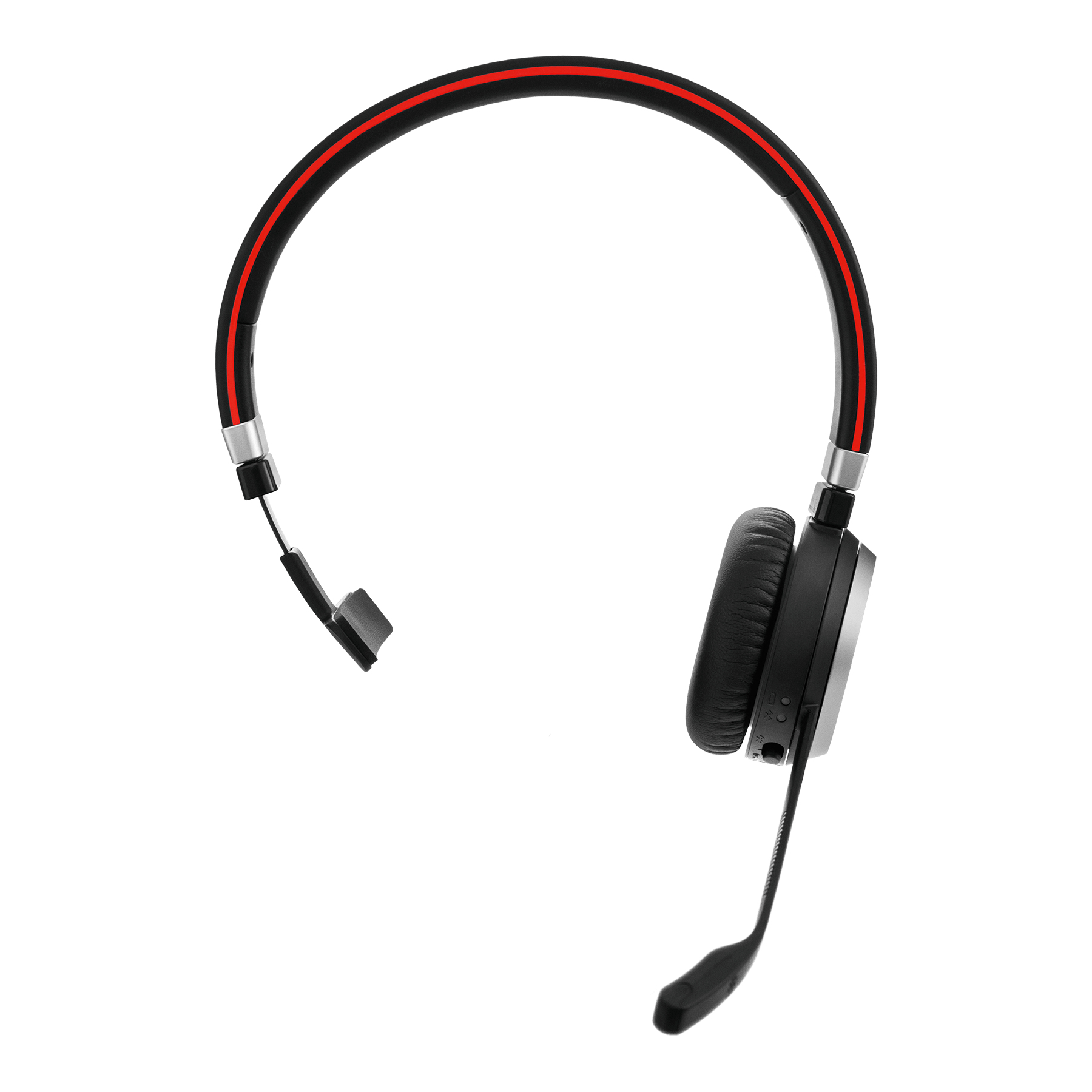 Jabra Evolve 65 UC Mono - Kopfhörer - Kopfband - Büro/Callcenter - Schwarz - Monophon - China