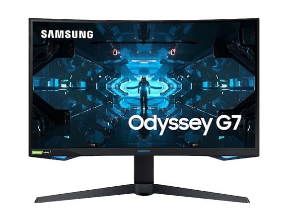 Samsung Odyssey C27G74TQSU - 68,6 cm (27 Zoll) - 2560 x 1440 Pixel - Quad HD - QLED - 1 ms - Schwarz