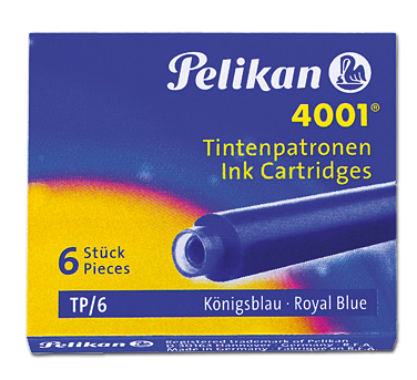 Pelikan TP/6 - Blau - Blau - Füllfederhalter - 6 Stück(e)
