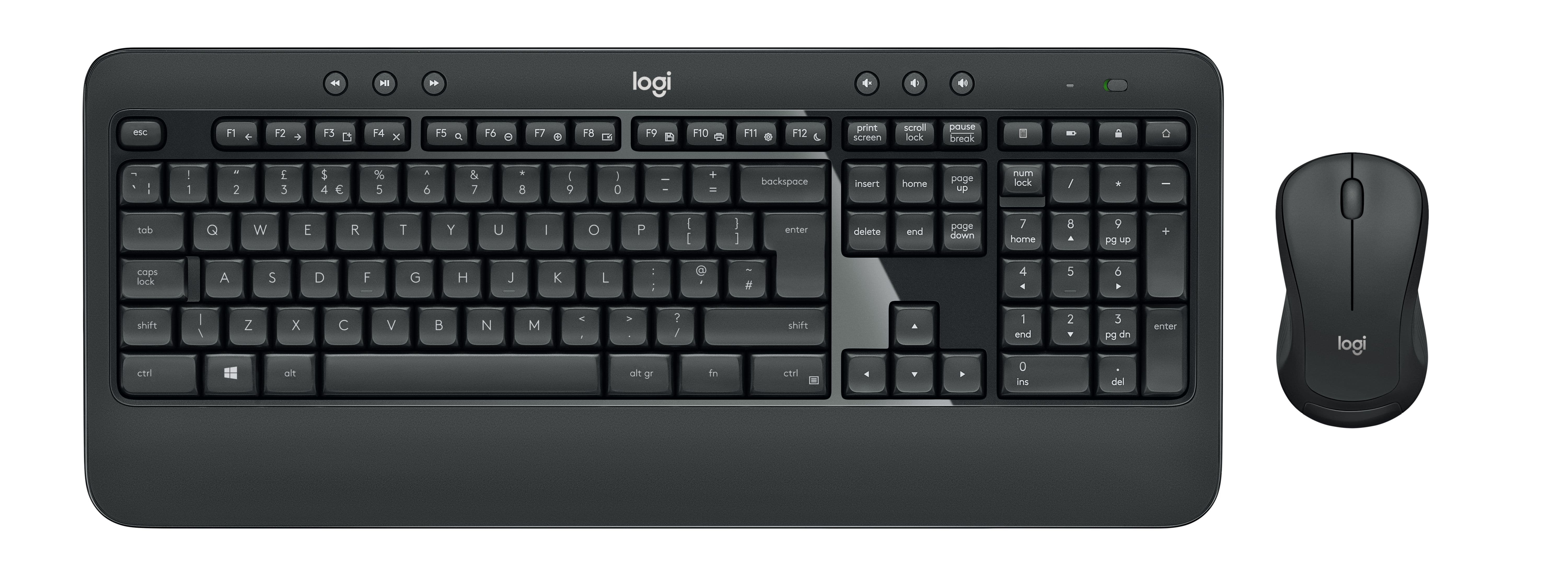Logitech MK540 Advanced - Tastatur-und-Maus-Set - Tastatur - 1.000 dpi