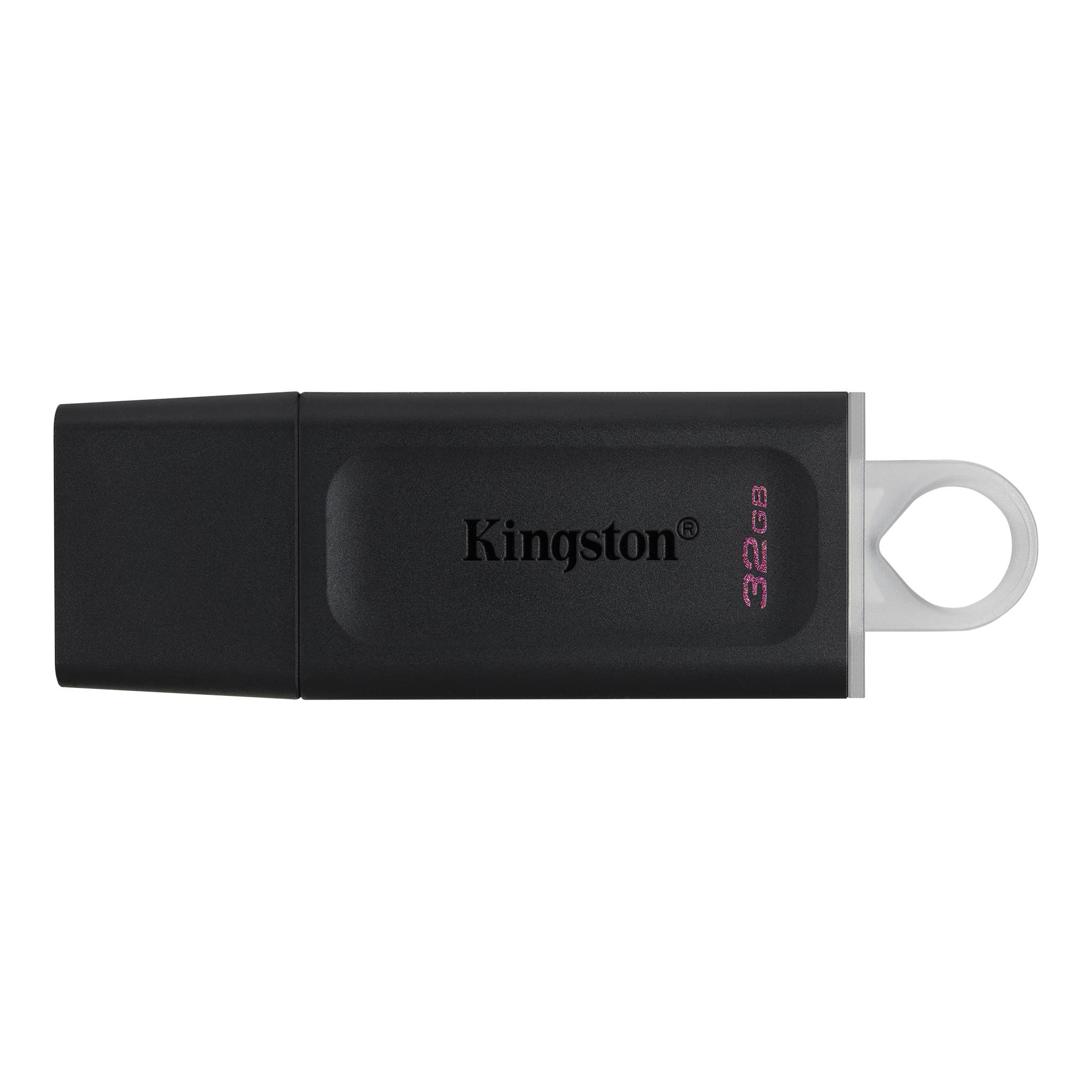 Kingston DataTraveler Exodia - 32 GB - USB Typ-A - 3.2 Gen 1 (3.1 Gen 1) - Kappe - 11 g - Schwarz