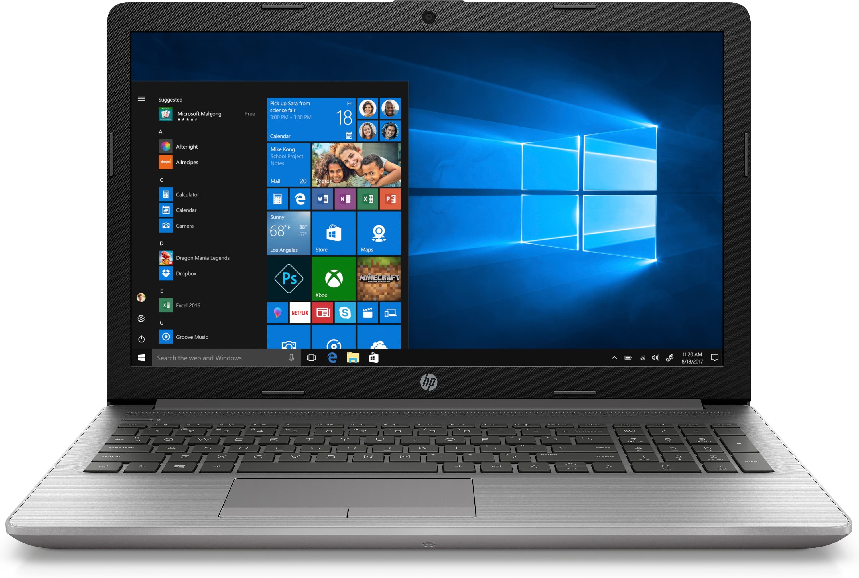HP 250 G7 Notebook PC - Intel® Core™ i5 Prozessoren der 10. Generation - 1 GHz - 39,6 cm (15.6 Zoll) - 1920 x 1080 Pixel - 8 GB - 512 GB