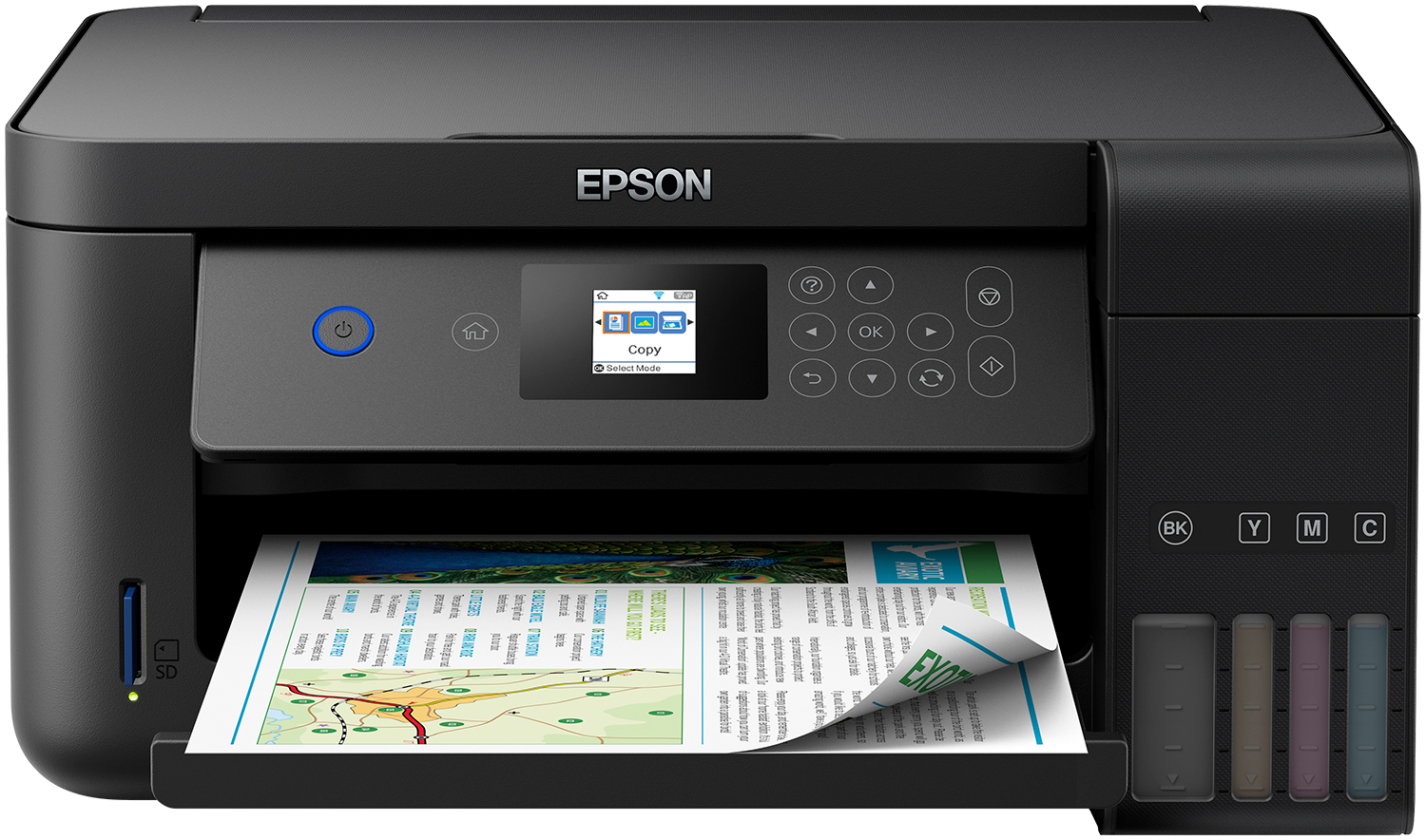 Epson EcoTank ET-2750 - Tintenstrahl - Farbdruck - 5760 x 1440 DPI - A4 - Direkter Druck - Schwarz