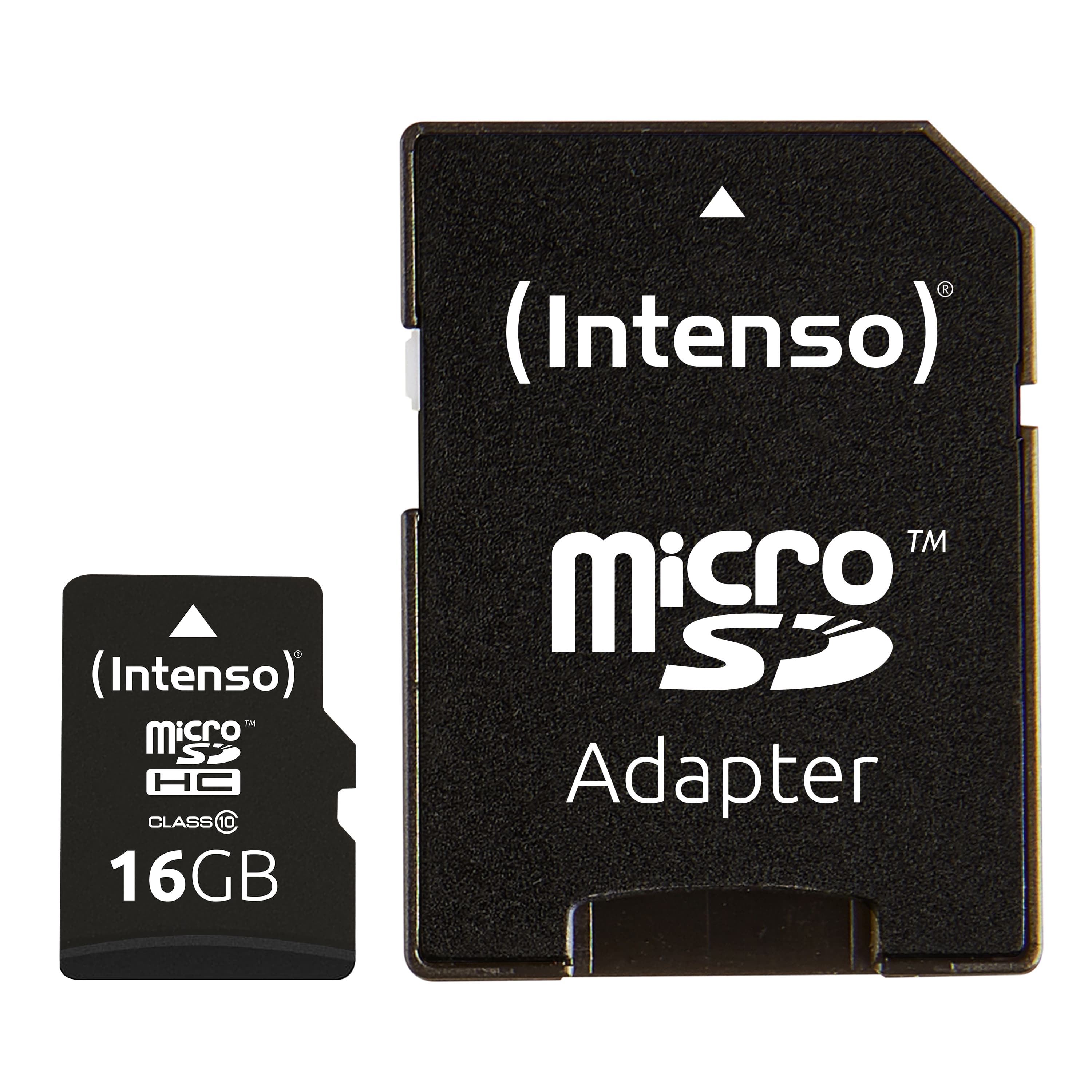 Intenso 16GB MicroSDHC - 16 GB - MicroSDHC - Klasse 10 - 40 MB/s - Schwarz
