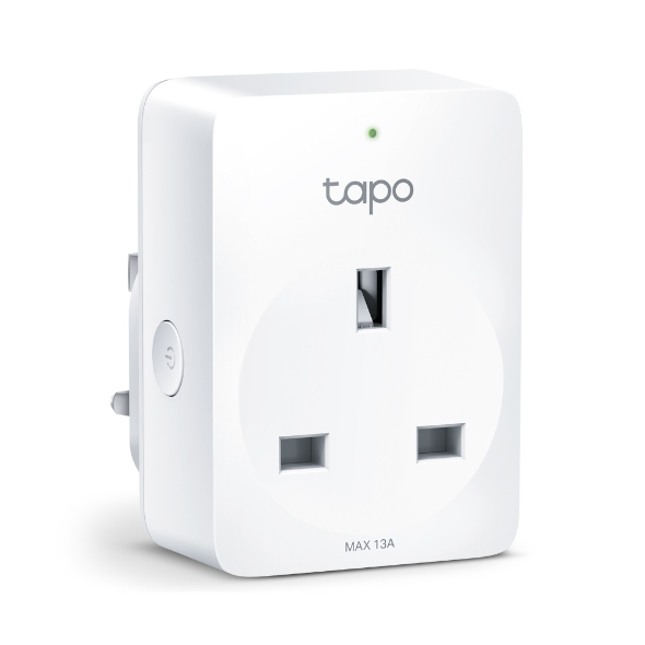 TP-LINK Tapo P100 - Kabellos - Bluetooth / Wi-Fi - 802.11b,802.11g,Wi-Fi 4 (802.11n) - Indoor - Weiß - FCC - RoHS - ETL