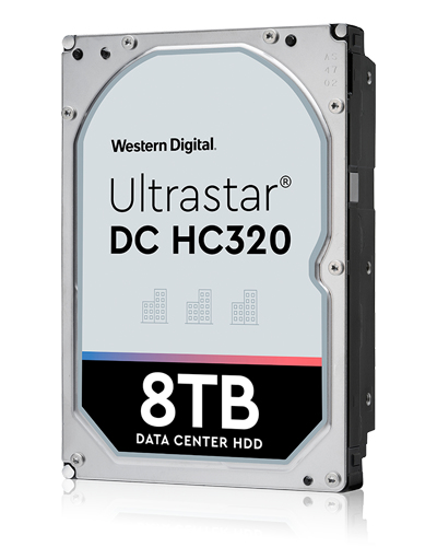 WD Ultrastar DC HC320 - 3.5 Zoll - 8000 GB - 7200 RPM