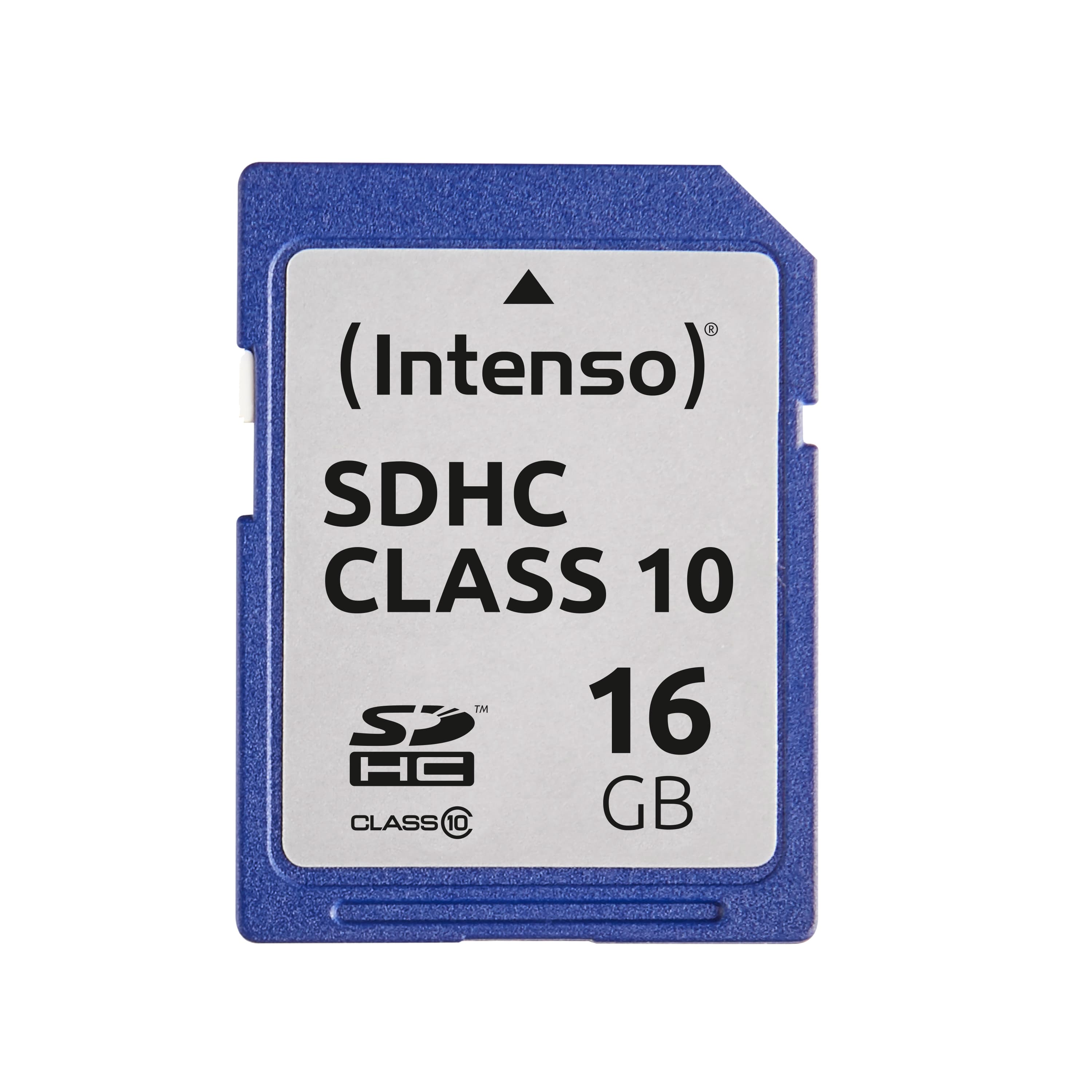 Intenso SD Karte Class 10 - 16 GB - SDHC - Klasse 10 - 40 MB/s - Schwarz