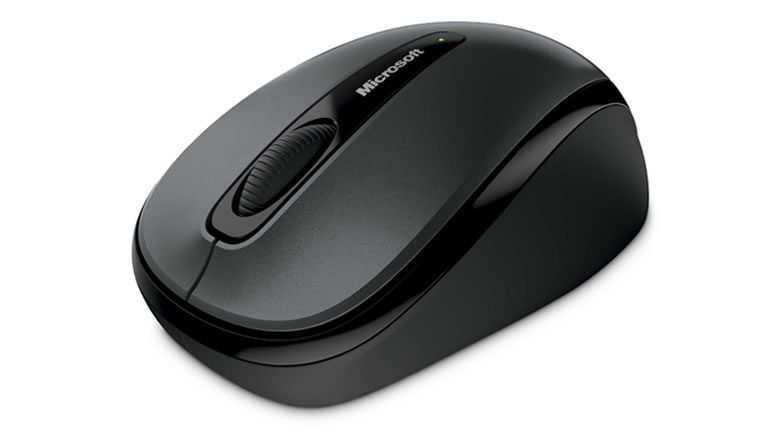 Microsoft Wireless Mobile Mouse 3500 for Business - Maus - 1.000 dpi Optisch - 3 Tasten - Schwarz, Blau, Grau