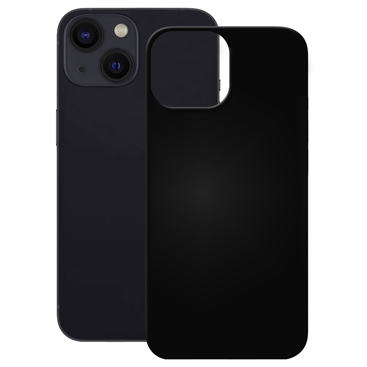PEDEA Soft TPU Case für iPhone 2021 6.1 schwarz