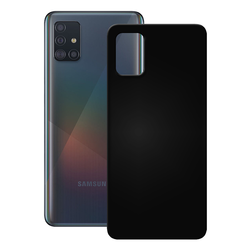 PEDEA Soft TPU Case für Samsung Galaxy A52 schwarz