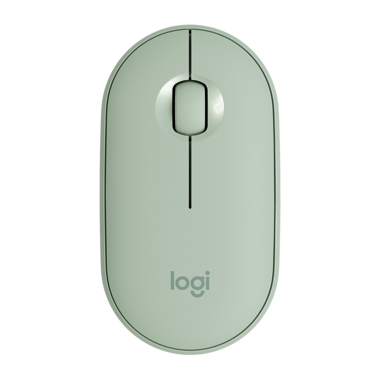 Logitech Logicool Pebble M350 - Beidhändig - Optisch - RF kabellos + Bluetooth - 1000 DPI - Grün