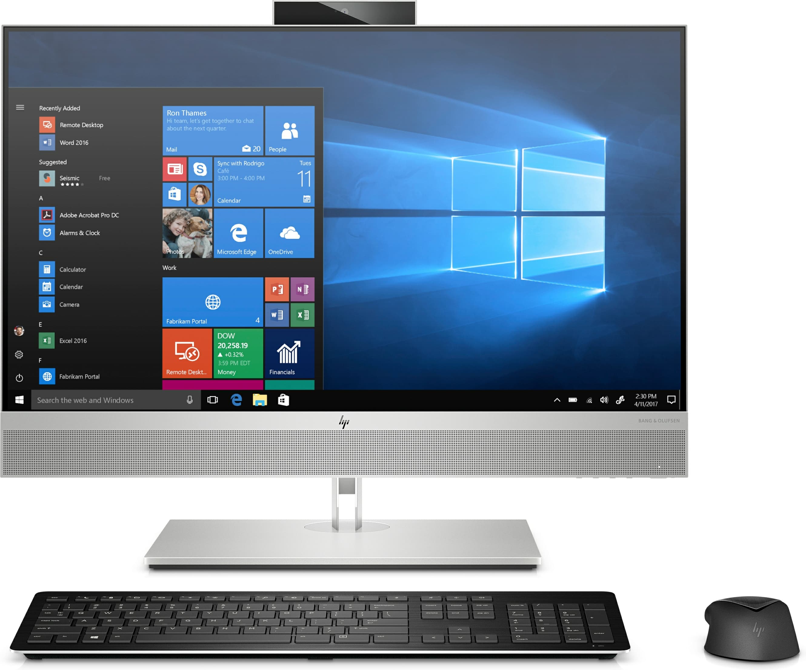 HP EliteOne 800 G6 - All-in-One mit Monitor - Core i9 2,8 GHz - RAM: 16 GB DDR4, GDDR6 - HDD: 1.000 GB NVMe - NVIDIA GeForce RTX 2000, UHD Graphics 600