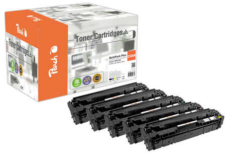Peach Spar Pack Plus Tonermodule kompatibel zu Canon CRG-054, 3024C002*2, 3023C002, 3022C002, 3021C002