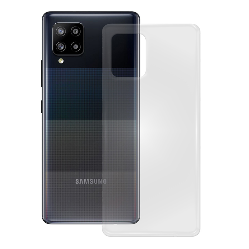 PEDEA Soft TPU Case für Samsung Galaxy A42 5G transparent