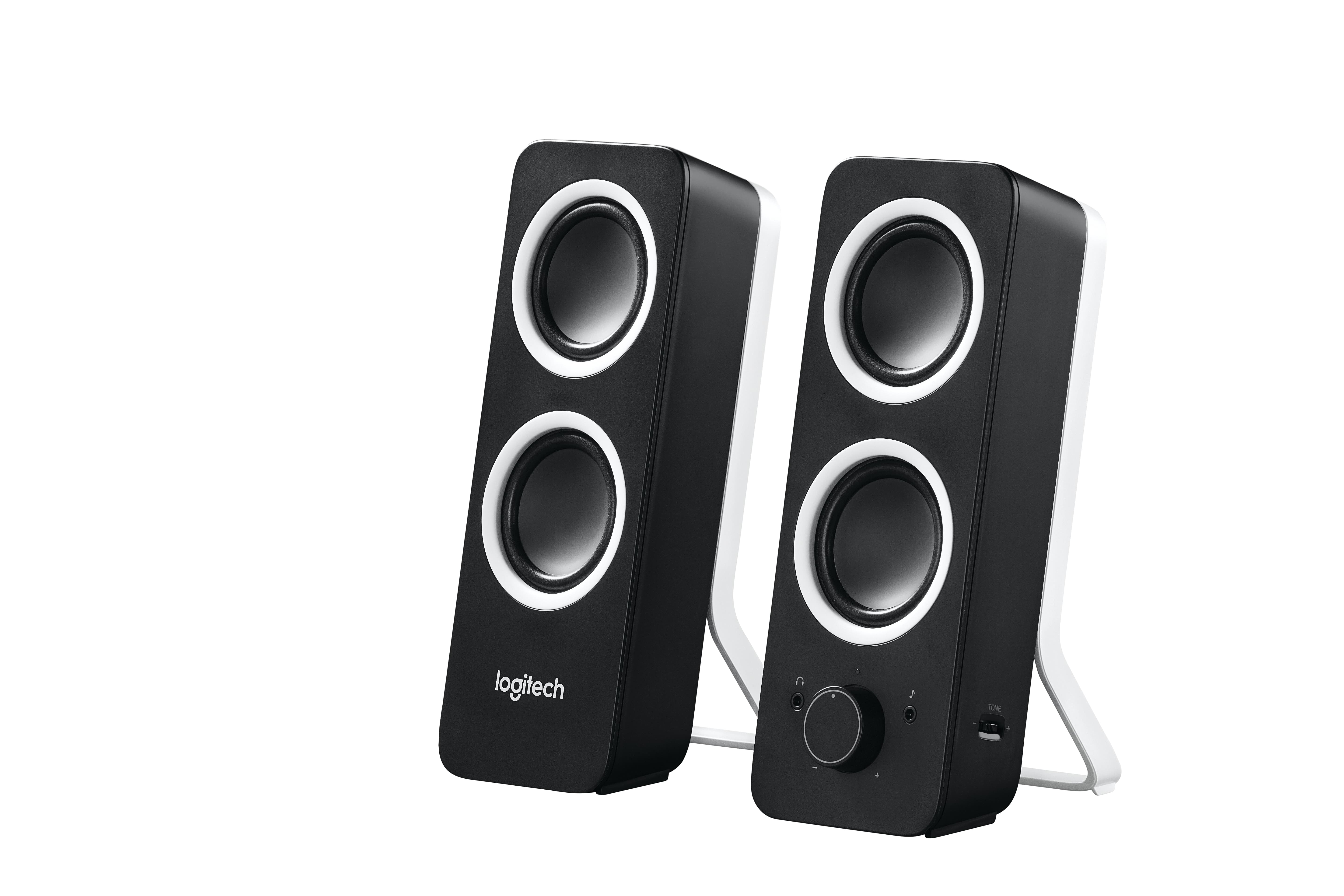 Logitech Z200 Stereo Speakers - 2.0 Kanäle - Verkabelt - 10 W - Schwarz