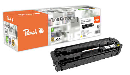 Peach Tonermodul gelb kompatibel zu Canon CRG-054 y, 3021C002