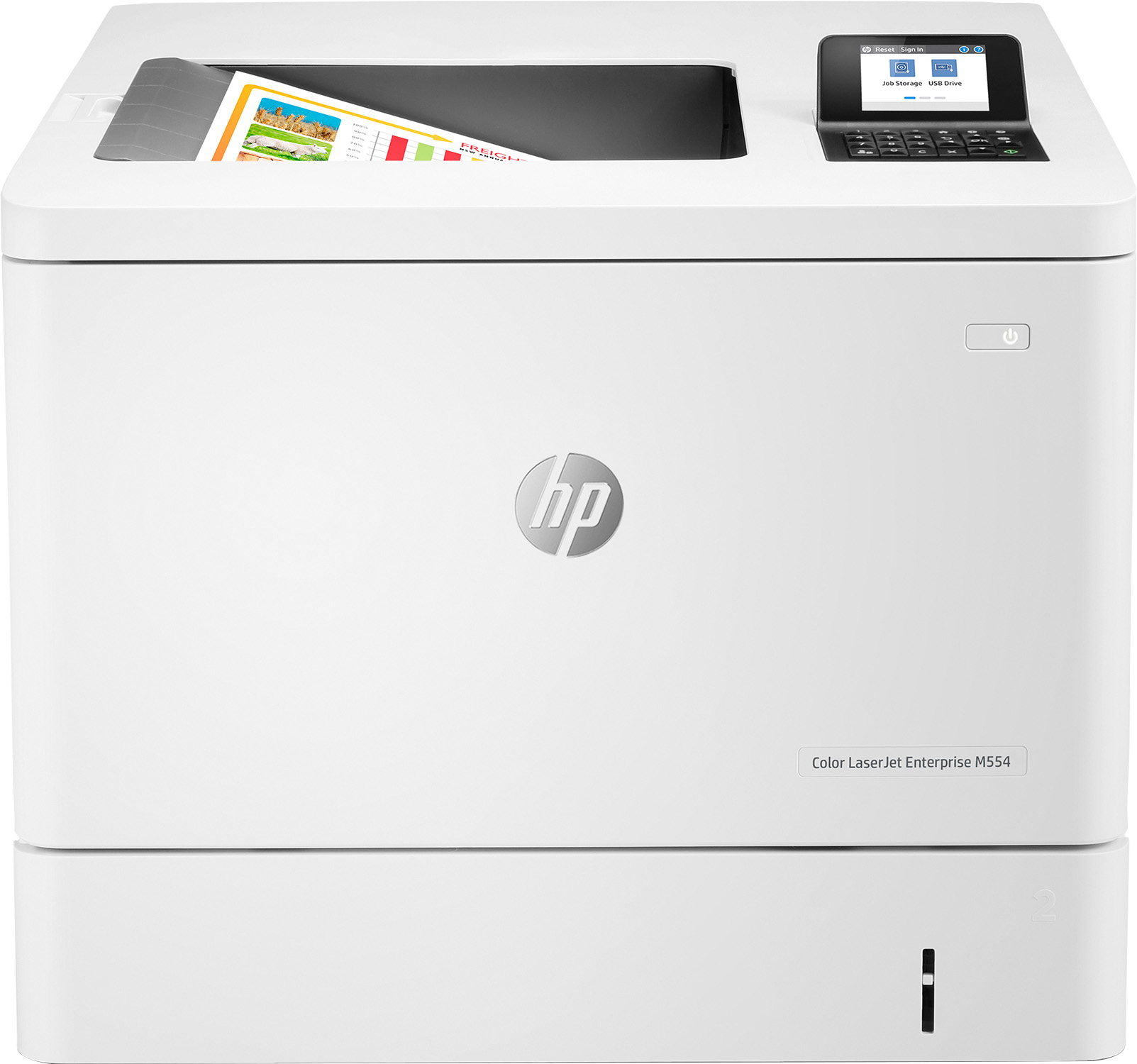 HP Color LaserJet Enterprise M554dn - Laser - Farbe - 1200 x 1200 DPI - A4 - 33 Seiten pro Minute - Doppeltdruck