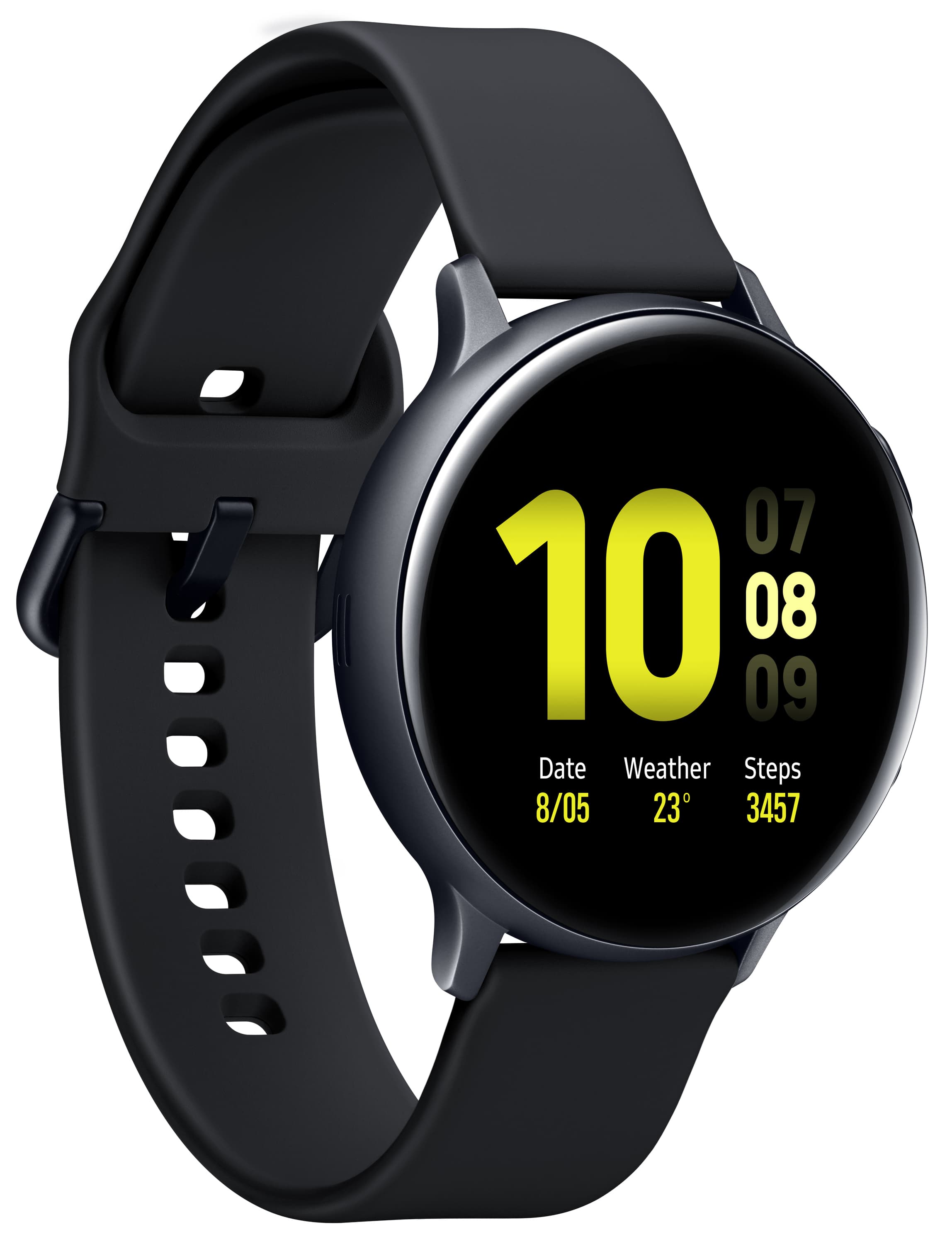 Samsung Galaxy Watch Active2 - 3,43 cm (1.35 Zoll) - SAMOLED - Touchscreen - 4 GB - GPS - 30 g