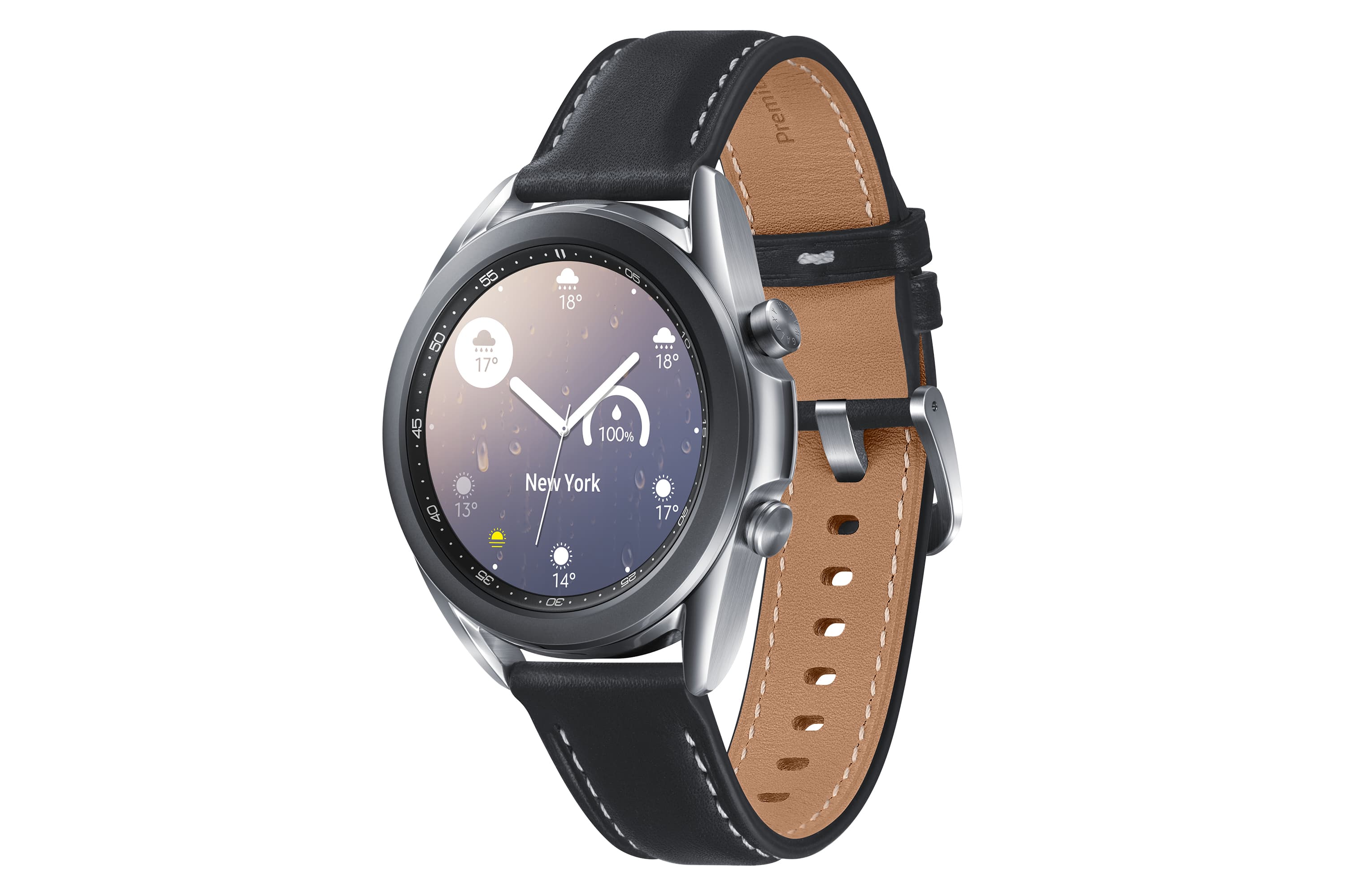 Samsung Galaxy Watch3 - 3,05 cm (1.2 Zoll) - SAMOLED - Touchscreen - 8 GB - GPS - 48,2 g