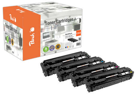Peach Spar Pack Tonermodule kompatibel zu Canon CRG-054, 3024C002, 3023C002, 3022C002, 3021C002