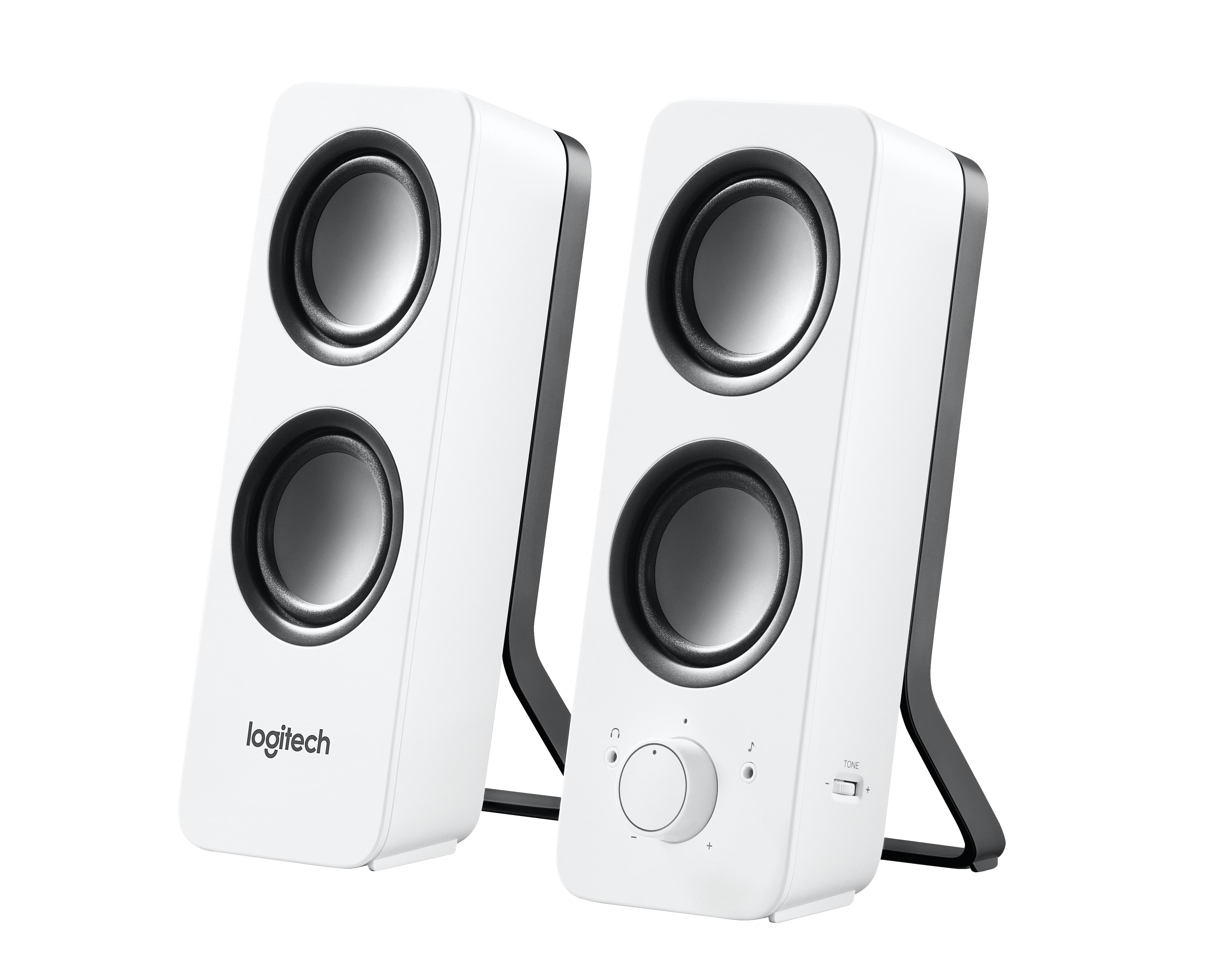Logitech Z200 Stereo Speakers - 2.0 Kanäle - Verkabelt - 10 W - Weiß