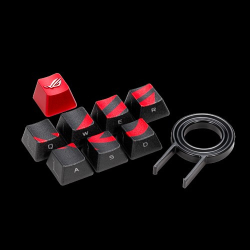 ASUS ROG Gaming Keycap Set - QWERTY - Box - 131 mm - 90 mm - 25 mm - 13 g
