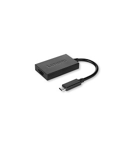 Lenovo USB C to HDMI Plus Power Adapter - Externer Videoadapter - USB Type-C