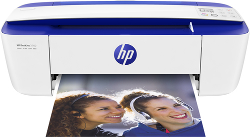 HP DeskJet 3760 - Thermal Inkjet - Farbdruck - 1200 x 1200 DPI - A4 - Direkter Druck - Blau - Weiß