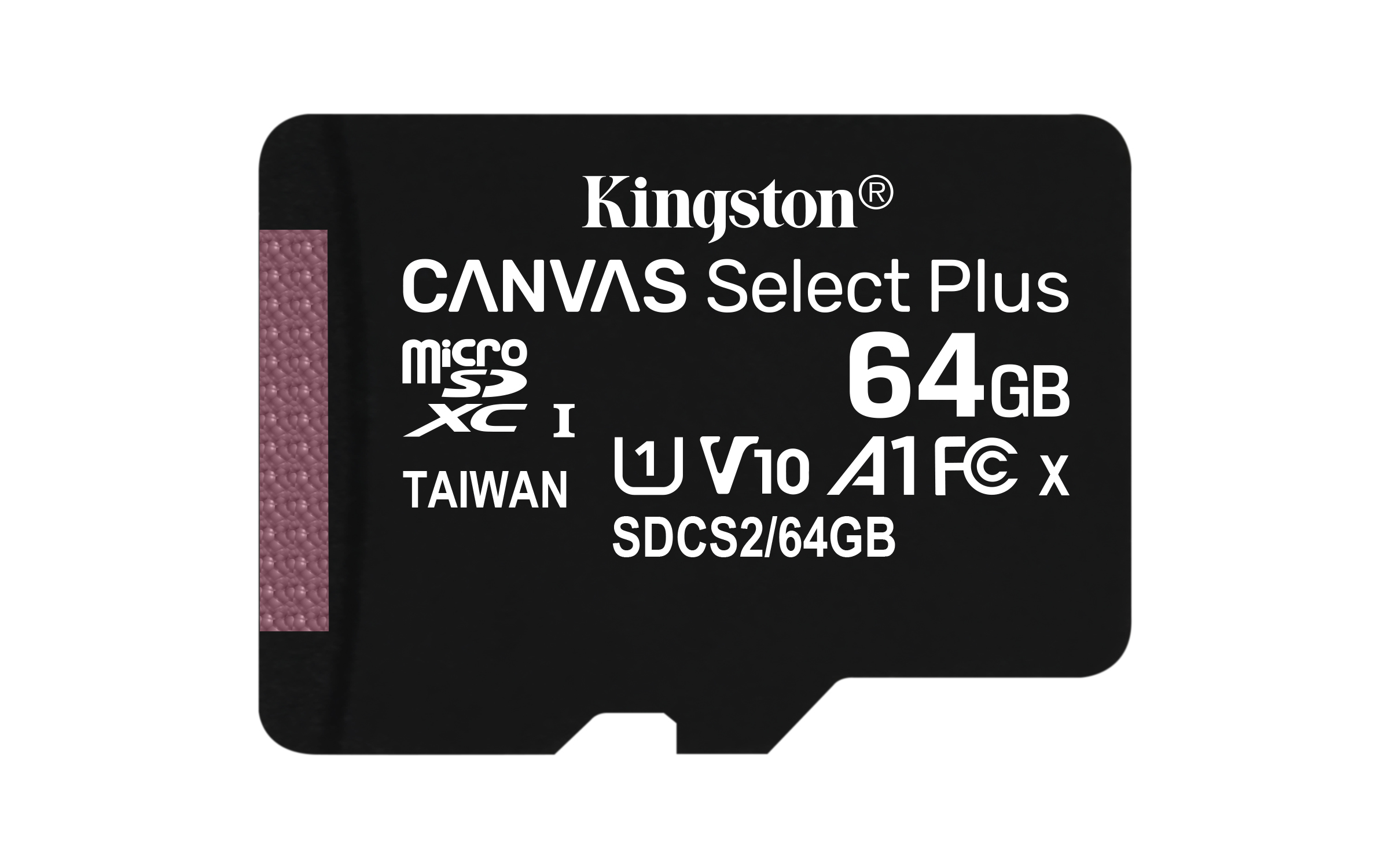 Kingston Canvas Select Plus - 64 GB - SDXC - Klasse 10 - UHS-I - 100 MB/s - 85 MB/s