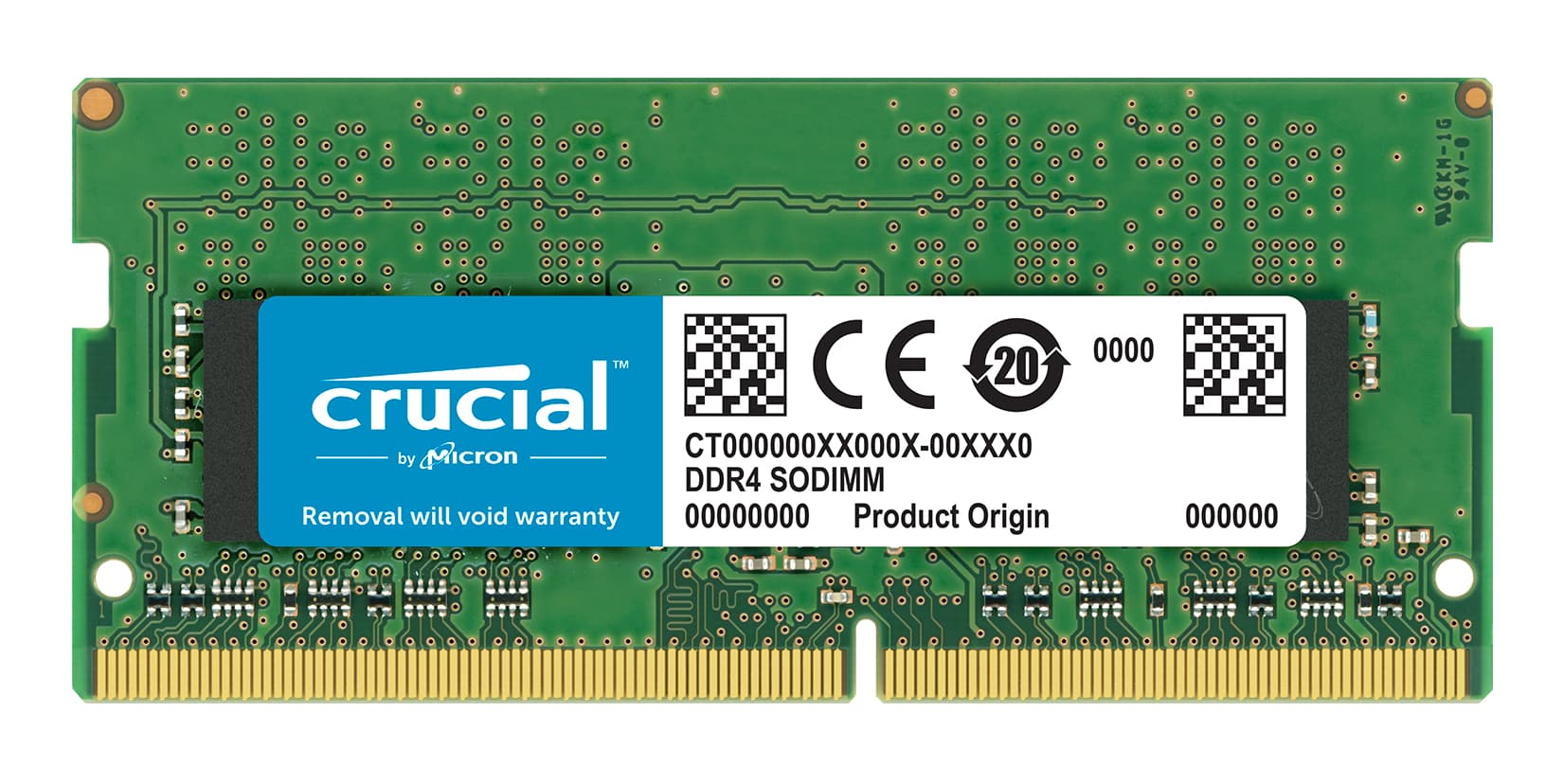 Crucial 16GB DDR4 - 16 GB - 1 x 16 GB - DDR4 - 2400 MHz - 260-pin SO-DIMM