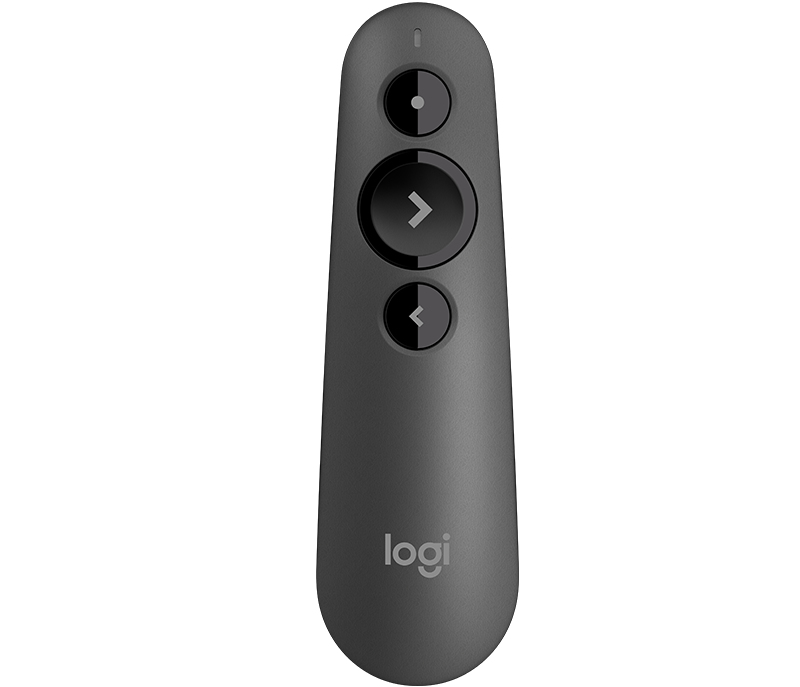 Logitech R500s - Bluetooth/RF - USB - 20 m - Graphit