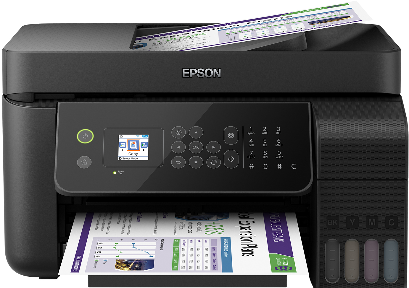 Epson EcoTank ET-4700 - Tintenstrahl - Farbdruck - 5760 x 1440 DPI - A4 - Direkter Druck - Schwarz