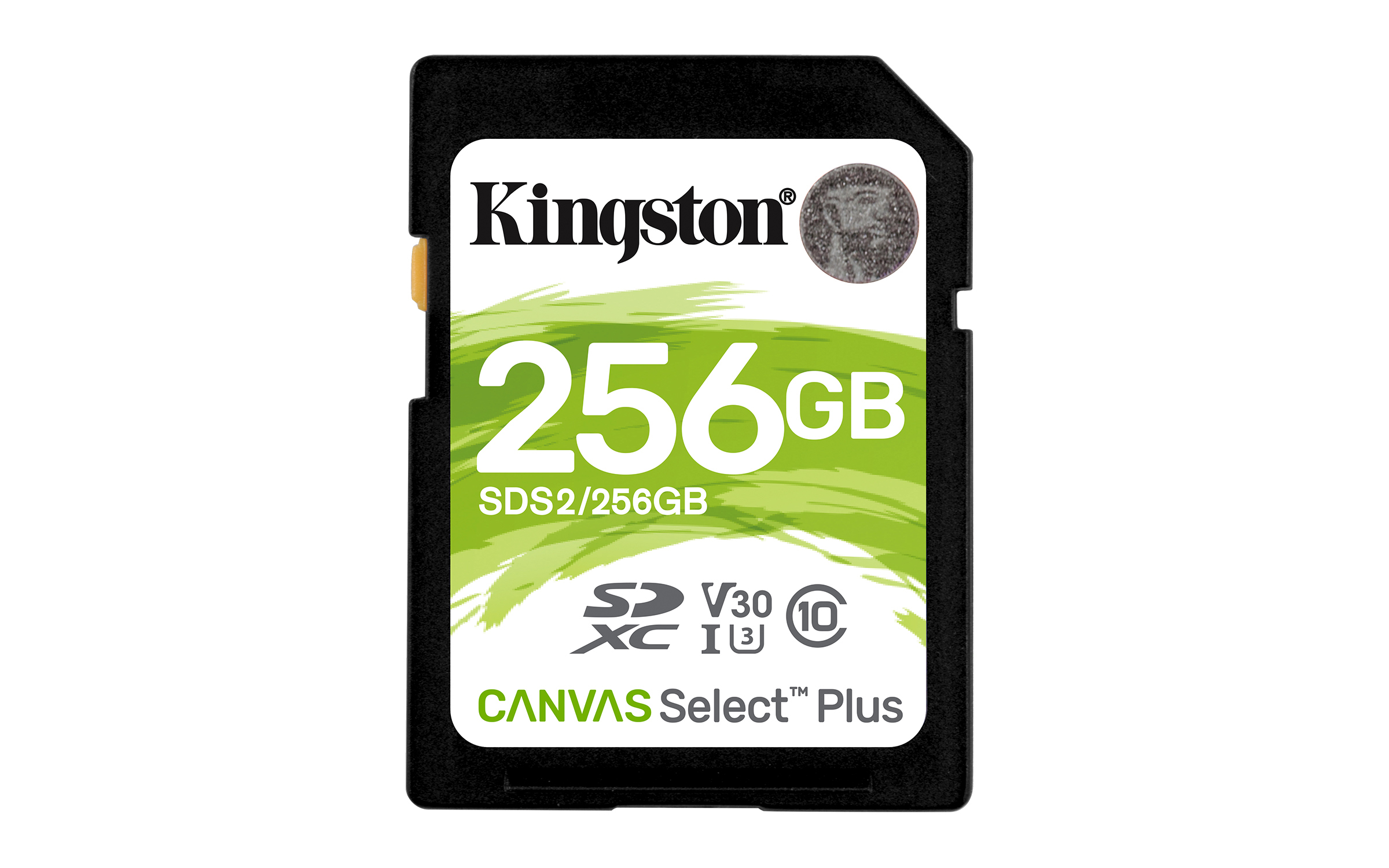 Kingston Canvas Select Plus - 256 GB - SDXC - Klasse 10 - UHS-I - 100 MB/s - 85 MB/s